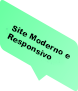 Criação de site moderno e responsivo